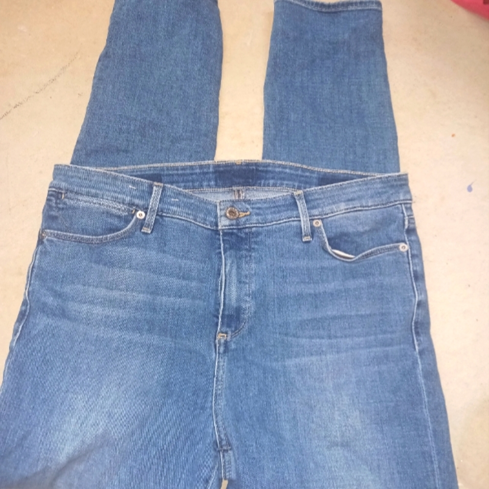 LUCKY BRAND WOMENS LADIES 8 HIGH WAISTED JEANS SUPER FLATTERING STRETCH $78
